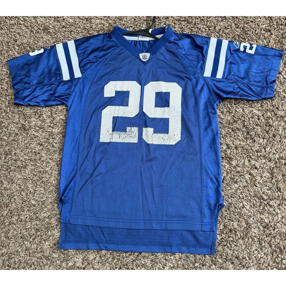 Reebok Blue Joseph Addai Indianapolis Colts #29 Football Jersey Youth Large
